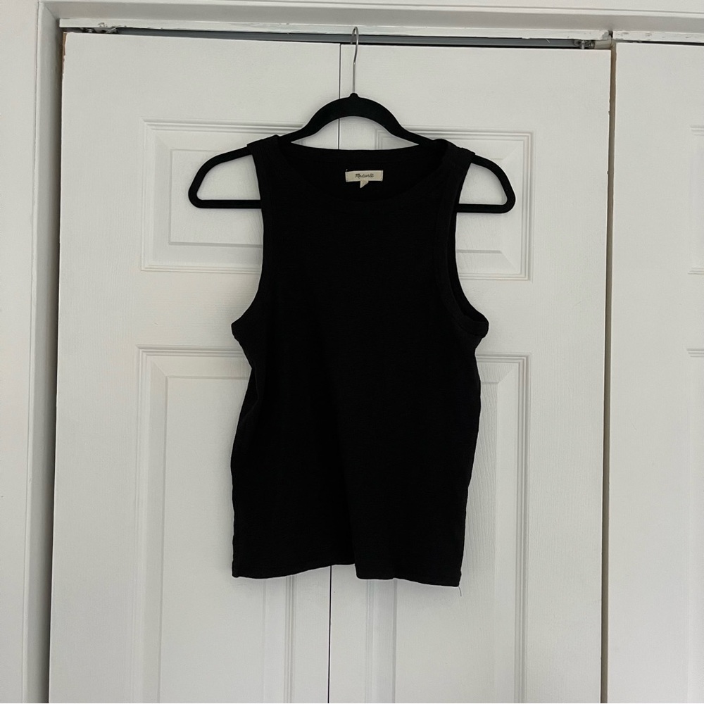 Black Sleeveless Top
